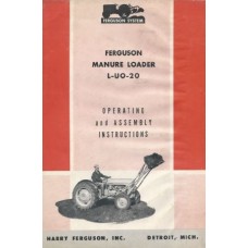 Ferguson Manure Loader L-UO-20 Operators Manual